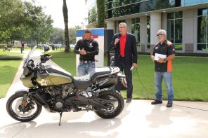 Harley-Davidson Gifts Motorcycle to Wounded Warrior Brian Critton