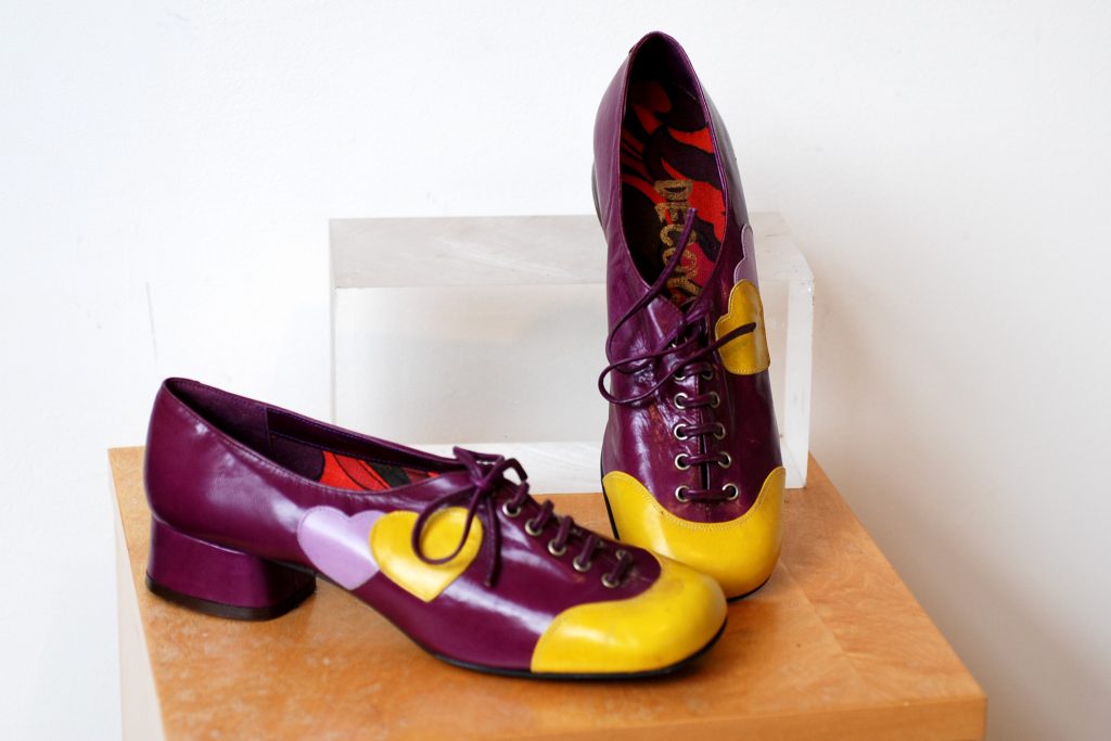 LaRose shoes from the MOCA Jacksonville collection. courtesy of MOCA