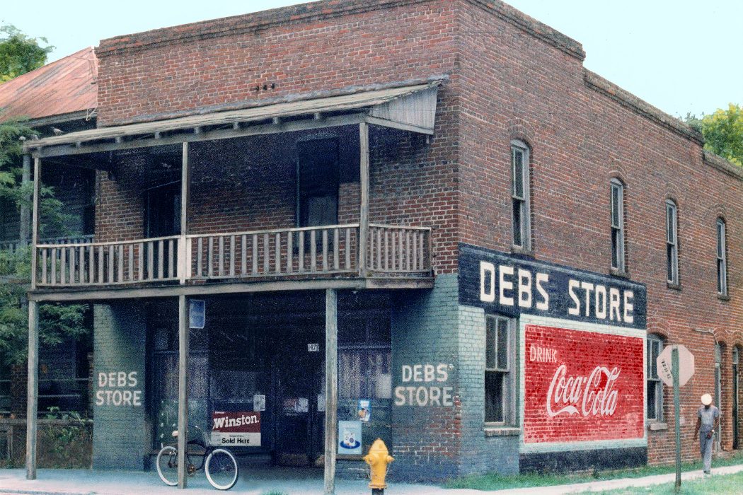 Debs Store, as it looked from its opening in 1921 until the 1980s.